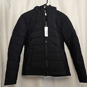 American Giant | *NEW W/TAGS. Women's Blizzard Full-Zip Jacket Coat, Black Large